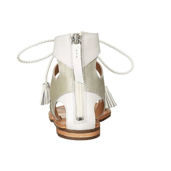 Geox Lace Up Gladiator Leather Sandals - Picture 13 of 16